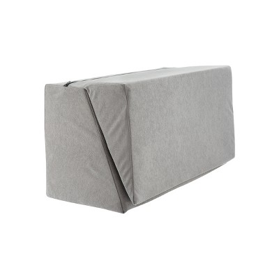 Gray Foam Adjustable Bed Wedge for Acid Reflux Relief