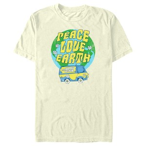 Men's Scooby Doo Peace Love Earth T-Shirt - 1 of 4