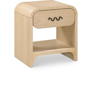 Meridian Furniture,Hayes Natural Night Stand / Side Table - 1 of 4