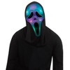 Fun World Scream Ghost Face Color Change Costume Mask With Shroud - 4 of 4
