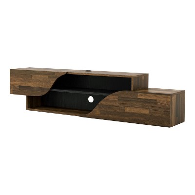 miBasics Timedrift Modern 1 Shelf Floating TV Stand for TVs up to 65"