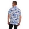 Super Triple Goose Men’s Hawaiian Shirt – Short Sleeve Button Down – Soft Feel, Moisture Wicking, Easy Care - 2 of 4