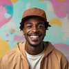 Dalix Mens Pigment Dyed Washed Cotton Cap Adjustable Hat 6 Panel Unstructured - 4 of 4
