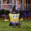 Gemmy Airblown Inflatable SpongeBob as Witch Nickelodeon, 4 ft Tall, Yellow - 2 of 2