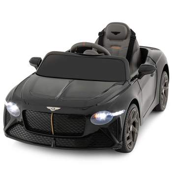 Costway 12V Licensed Bentley Bacalar Kids Electric Ride-on Car with Remote Control Green/Red/White/Black