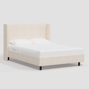 Antwerp Wingback Platform Bed in Linen - Threshold™ - 1 of 4