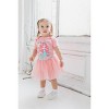 Disney Minnie Mouse Princess Ariel Baby Girls Bodysuit Graphic T-Shirt Mesh Skirt and Leggings 4 Piece Layette Set - 2 of 4