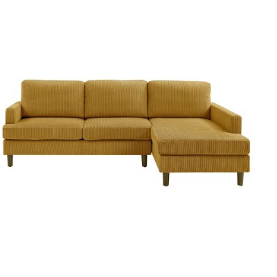 TiramisuBest 86" Gray Upholstered Pull-Out Sofa Bed