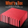 Squatz 25 - Pc Foam Interlocking Exercise Mat - Red - 2 of 4