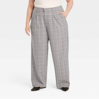 A New Day(18) High Rise Relax Fit Straight Belted Trousers Pant