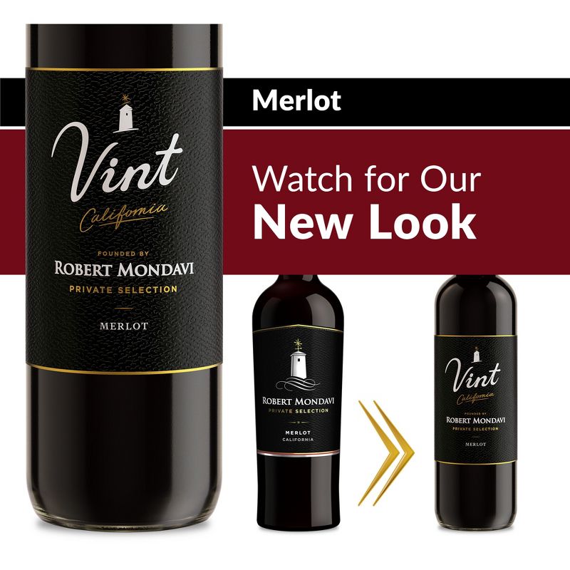 Robert Mondavi Private Selection Merlot Red Wine - 750ml Bottle, 4 of 17