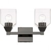 Livex Lighting Aragon 2 - Light Vanity in  Black Chrome - 4 of 4