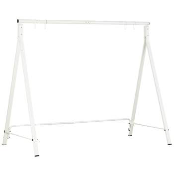 Outsunny Metal Swing Stand, Porch Swing Frame, Hanging Chair Stand Only, 528 LBS Weight Capacity