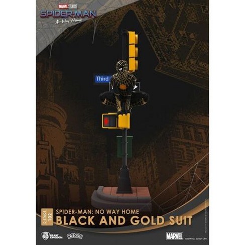 Figurine Spider-Man No Way Home Egg Attack – Costume Black & Gold – Beast Kingdom 2023
