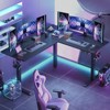 Bestier 63 Inch Electric L-Shaped Standing Desk - 3 of 4