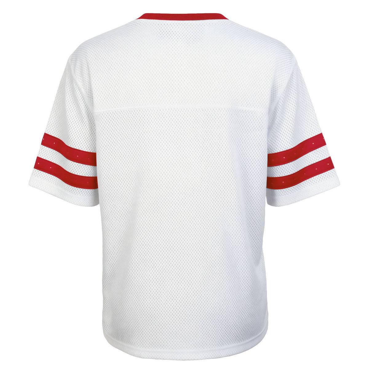 NCAA Nebraska Cornhuskers Women's White Short Sleeve Fashion T-Shirt - thumbnail 2