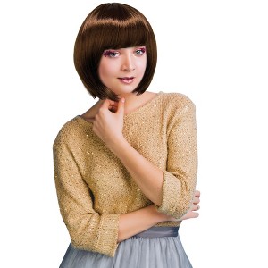 Dress Up America Bob Wig for Women - Short Straight Wig with Bangs for Women - 1 of 1