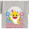 Boys' - Baby Shark - American Flag Short Sleeve Graphic T-Shirt - image 2 of 4