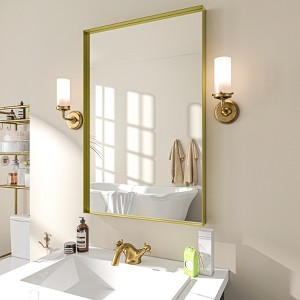 Organnice Aluminum Frame Bathroom Vanity Mirror - 1 of 4