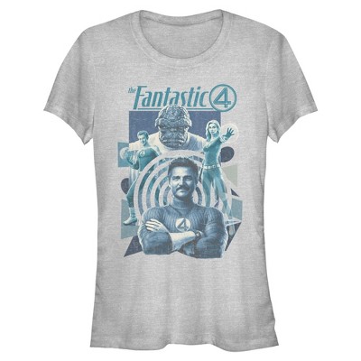 Juniors The Fantastic Four: First Steps Greatest Heroes T Shirt