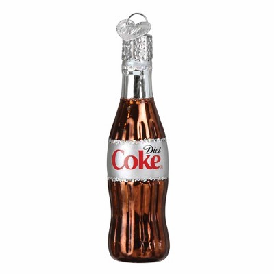 Old World Christmas 3.0 Inch Mini Diet Coke Bottle Gumdrops Collection Soda Tree Ornaments