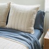 Crane Home | Coastal Stitch Euro Sham Set - Euro - 2 of 4