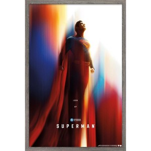 Trends International DC Comics Superman (2025) - Superman Teaser One Sheet Framed Wall Poster Prints - 1 of 4