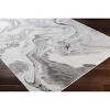 Hauteloom Moana Charcoal Marble Rug - 3 of 4