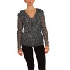 I.N.C International Concepts Womens Ruffle Floral Pullover Blouse - 4 of 4