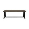 Sapphtopaz Patio Outdoor Table Modern Wood Patio Dining Table Rectangular Outdoor Dining Table Picnic Table Patio Table for Indoor Outdoor Use - 2 of 4