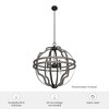 Hunter Fans 25.5" Stone Creek Pendant Ceiling Light Noble Bronze Finish - 2 of 4