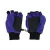 Iceberg Polar Wear Girl's 4-7 Winter Fleece Convertible Fingerless Glove to Mitten - 2 of 4