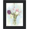 HomeRoots Flower Farm Bouquet Black Framed Print Wall Art - 4 of 4