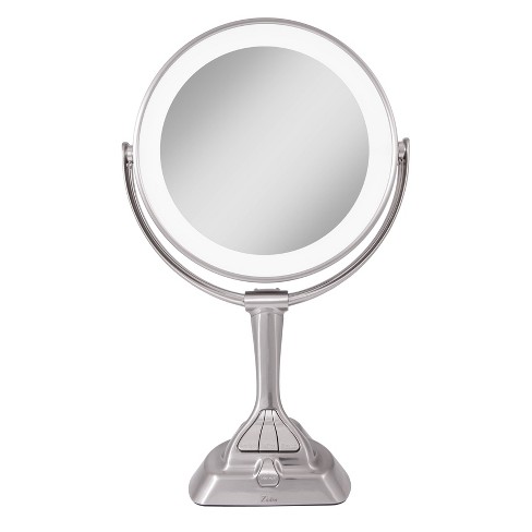 Zadro LED Lighted Makeup Mirrors for Women w/ Magnification & Cordless