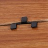 Unique Bargains Stainless Steel Mirrors Picture Display Wall Mounting Support Brackets 0.79" x 1.81" - 4 of 4