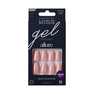 KISS Products Fake Nails - Happy Ending - 31ct - 1 of 4