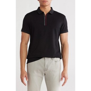 TR PREMIUM-TRCV-82 Slim Fit Stretch Zip Polo - 1 of 3