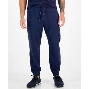 Armani Mens Knit Cargo Casual Jogger Pants, Blue, XX-Large - 1 of 1