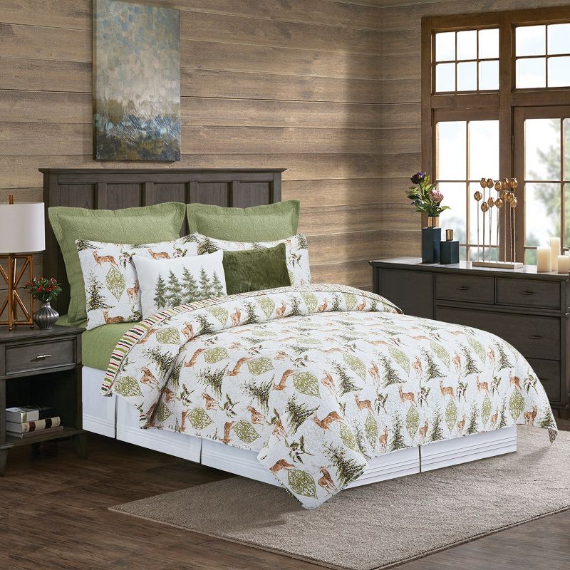 C&F Home Winter Trails Cotton Quilt Set  - Reversible and Machine Washable, 1 of 10