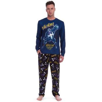 Marvel Avengers Venom Adult Pajama Shirt and Pants Sleep Set 