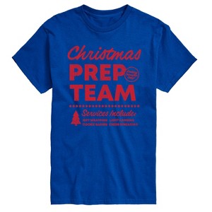Men's - Instant Message - Christmas Prep Team Short Sleeve Graphic T-Shirt - 1 of 4