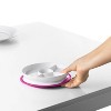 OXO TOT Stick & Stay Divided Plate - Pink - 3 of 4
