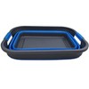 SAMMART 36L (9.5 gallon) Collapsible Plastic Laundry Basket-Water capacity: 28L(7.4 gallon) - 4 of 4