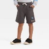 Toddler Boys' 2pk Ms. Rachel Bus Pullover Sweatshirt and Shorts Set - Heather Gray - 4 of 4
