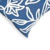 12"x20" Oversize Lumbar Throw Pillow Blue - Liora Manne - image 3 of 3