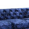 Anina Blue Polyester Sofa - 4 of 4