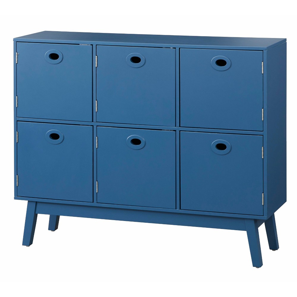 Photos - Wardrobe Jamie Storage Cabinet Blue - Buylateral