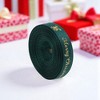 Unique Bargains Gift Wrap Ribbons Polyester Green 179.13"x0.39" 1 Pc - 2 of 4