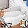 Set of 6 Bamboo Drawer Dividers , 4.65” High, Expandable Organizers for Clothing,Adjustable (17-22" Sizes) - SpaceAid® - 4 of 4