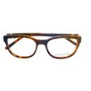 Jones New York J755 52mm Unisex Acetate Rectangular Designer Eyeglasses OR Blue Light Filter OR Reading Glasses in Tortoise Havana Brown Gold - 4 of 4